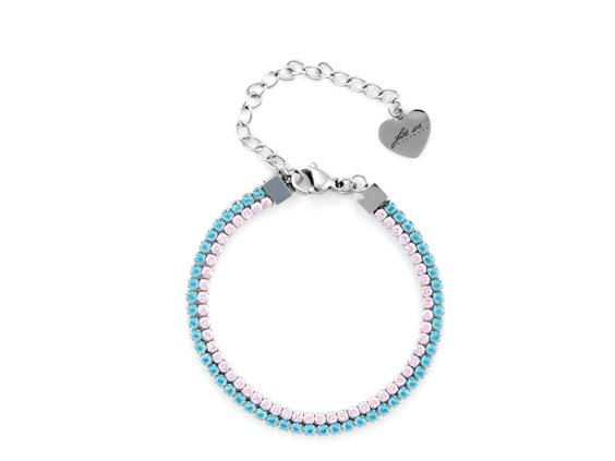 Pulsera 4US: Cesare Paciotti Mujer Autunno Inverno 23 in Acero 4UBR6331W - 4UBR6331W